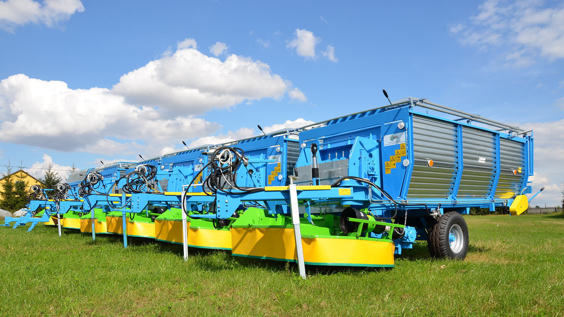 landmaschinen hügel haufen hügel pflanze fräse polen